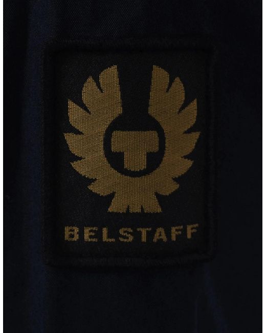 Belstaff Blue Cargo Jacket Dark Ink for men