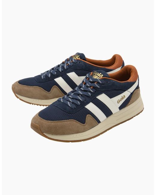 Gola Blue Delta Trainers for men