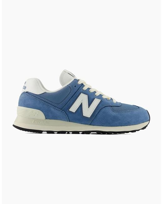 New Balance Blue Trainer Heron/Angora for men
