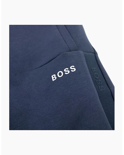 Boss Blue Headlo 1 Blend Shorts 410 for men