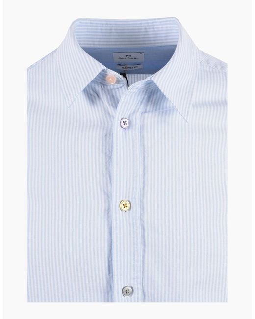 Paul Smith Blue Ls Tailored Fit Shirt for men