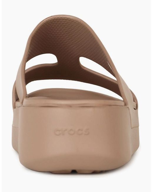 CROCSTM Brown Getaway Platform H-Strap Sandals