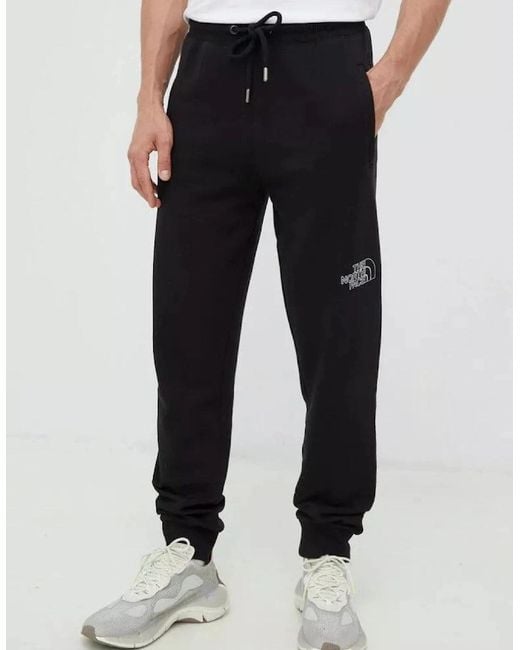 The North Face Black Drew Peak Jogger Pants for men