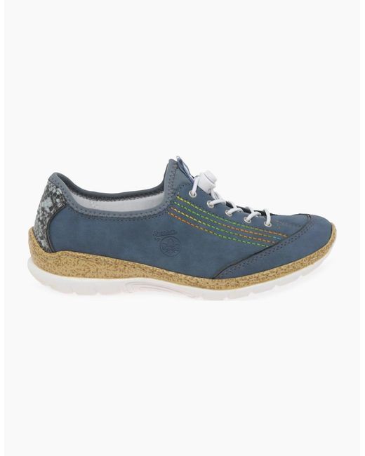 Rieker Blue Ripple Trainers