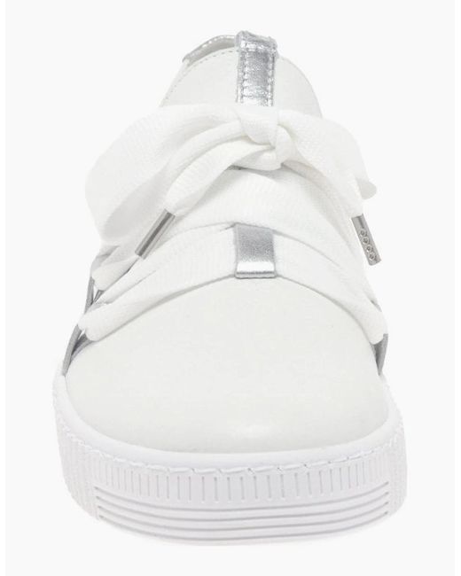 Gabor White Waltz Casual Trainers