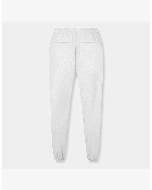 Represent White Closed Hem Fleece Joggers for men