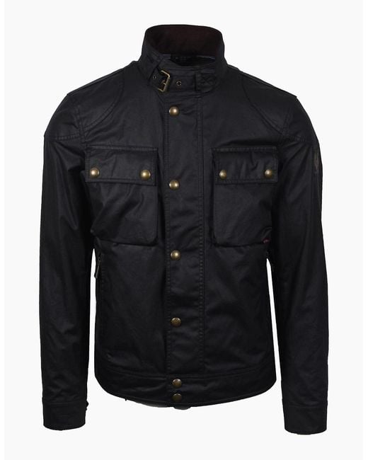 Belstaff Black Racemaster Jacket for men