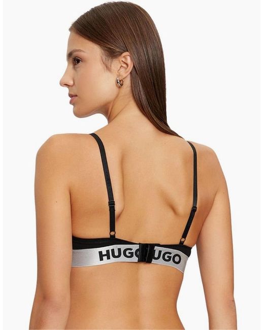 Boss Black Sporty Logo Triangle Bra