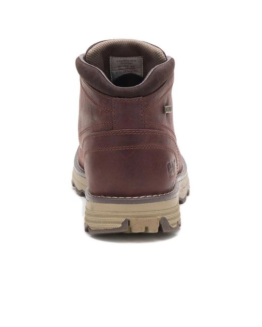 Caterpillar Brown Elude Wp Boots for men