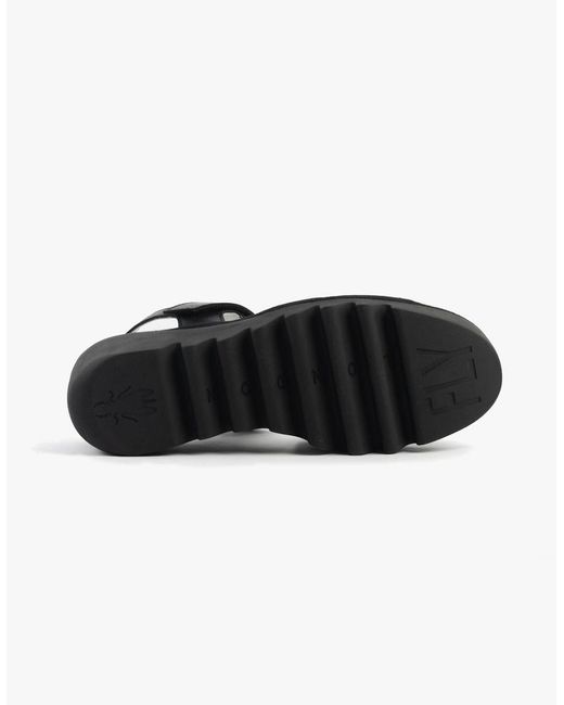 Fly London Black Bexy575Fly Sandals