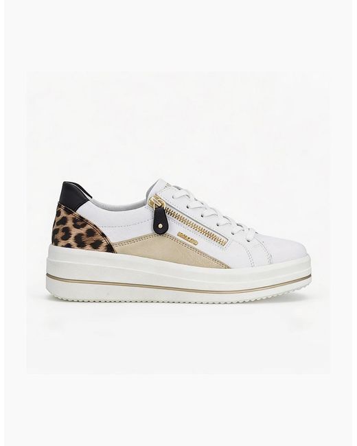 Remonte White D1C01-85 Casual Trainers