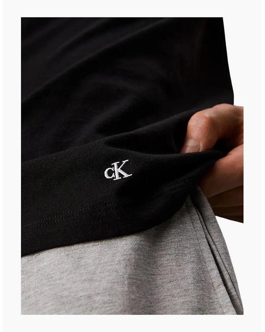 Calvin Klein White 3-Pack Cotton Classics Crew-Neck T-Shirts for men