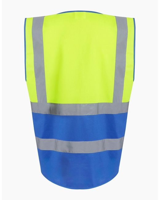 Regatta Blue Professional Hi-Vis Vest for men