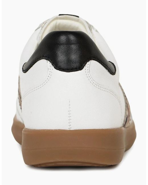Caprice White Map Trainers