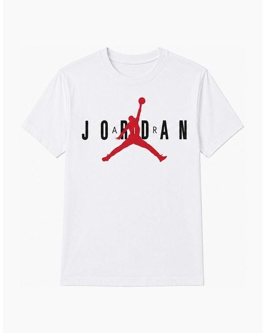 Nike White Jordan Jumpman Logo T-Shirt for men