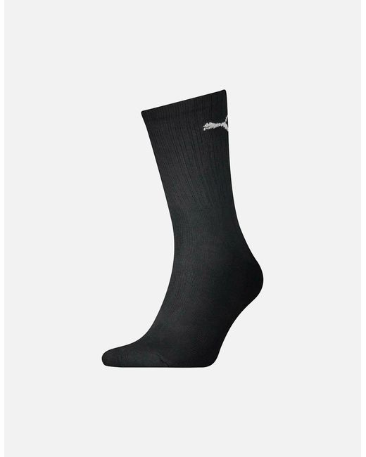 PUMA Black Adult Crew Sports Socks (Pack Of 3)