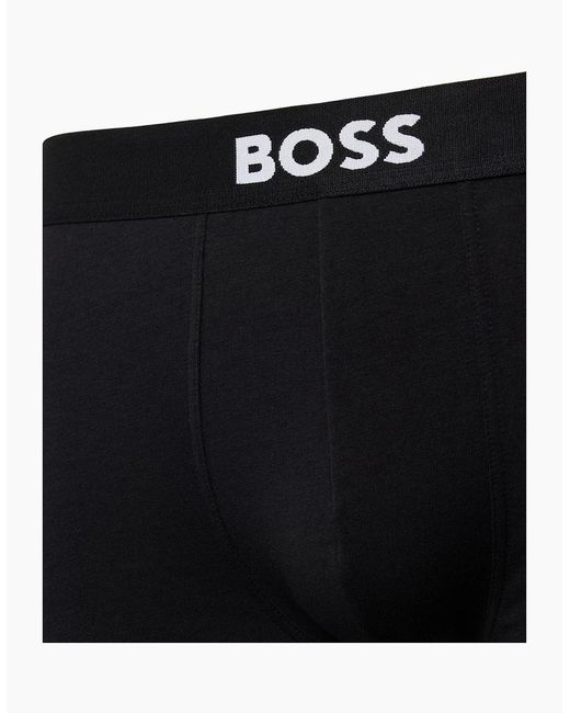 Boss Black 3-Pack Icon Boxer Trunks for men