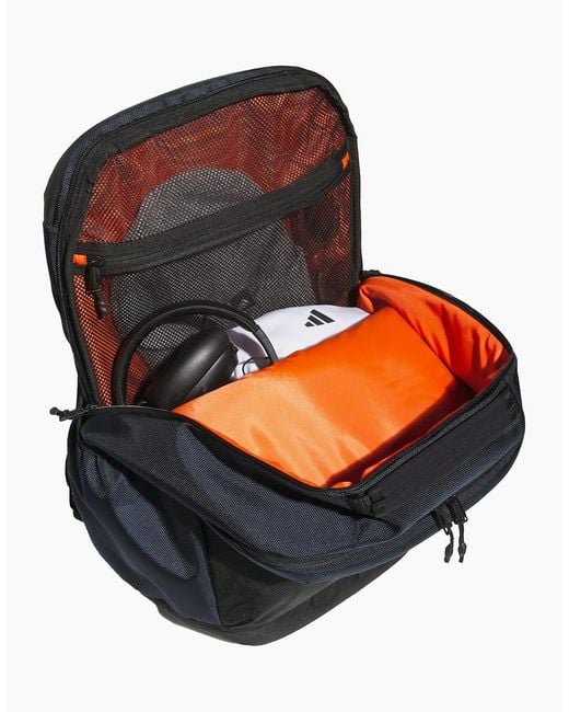 Adidas Blue Contrast Recycled Polyester Backpack