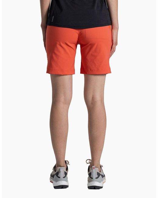 Craghoppers Red Ladies Kiwi Pro Iii Casual Shorts
