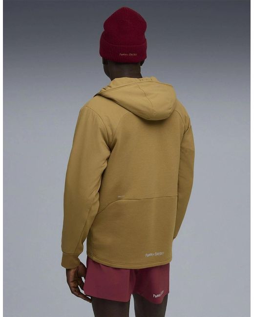 PUMA Green X Saysky Anorak Jacket Performance Running for men