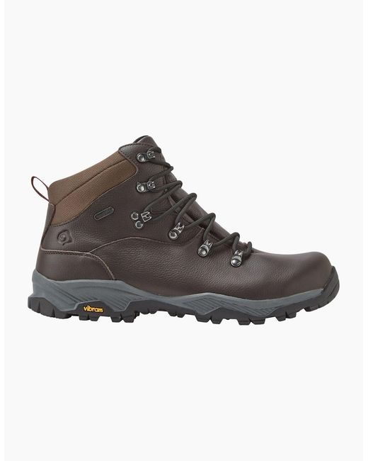 Craghoppers Black Lite Newhide Full Grain Leather Walking Boots for men