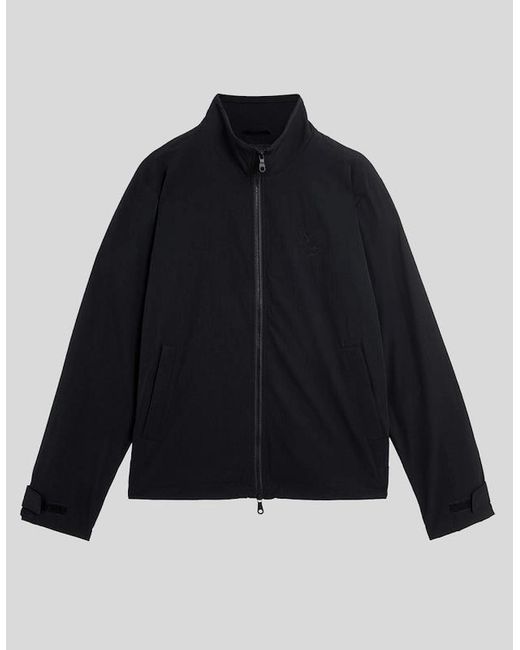 Lyle & Scott Black Keyline Windbreaker Jacket for men