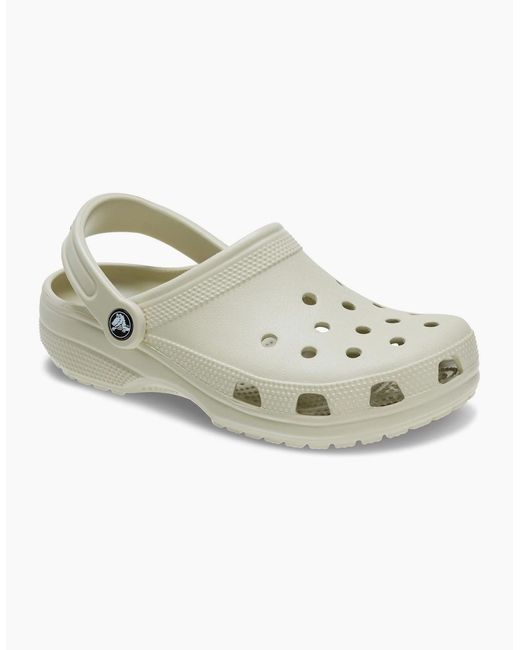 CROCSTM Natural Classic Clog Thermoplastic Linen Clogs