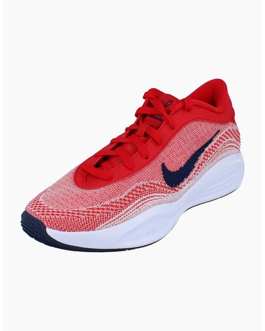 Nike Red G.T. Hustle Academy Basketball Trainers Fj7791 600 for men