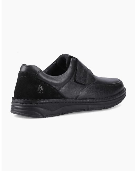 Hush Puppies Black Forde Touch Fastening Casual Shoes for men