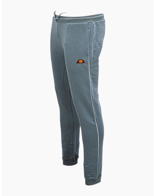 Ellesse Blue Joggers Fleece Sweatpants Bottoms Casual Cuffed Gym Winter Trousers for men