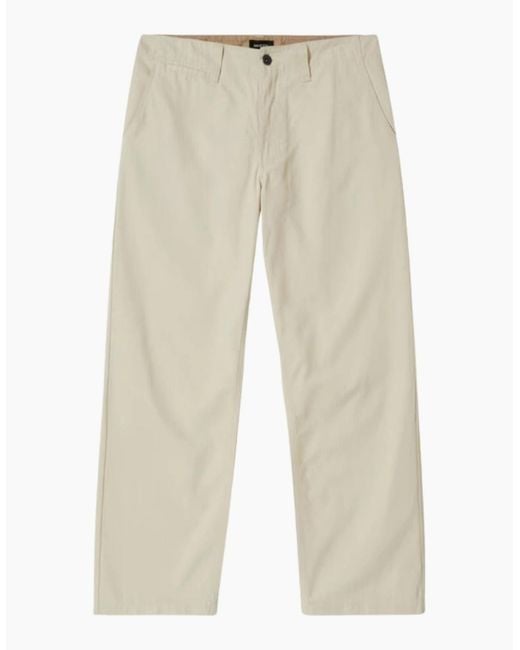 Brixton Natural Whitecap Surplus Herringbone Trouser Pant for men