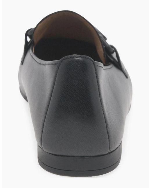 Gabor Black Jangle Loafers