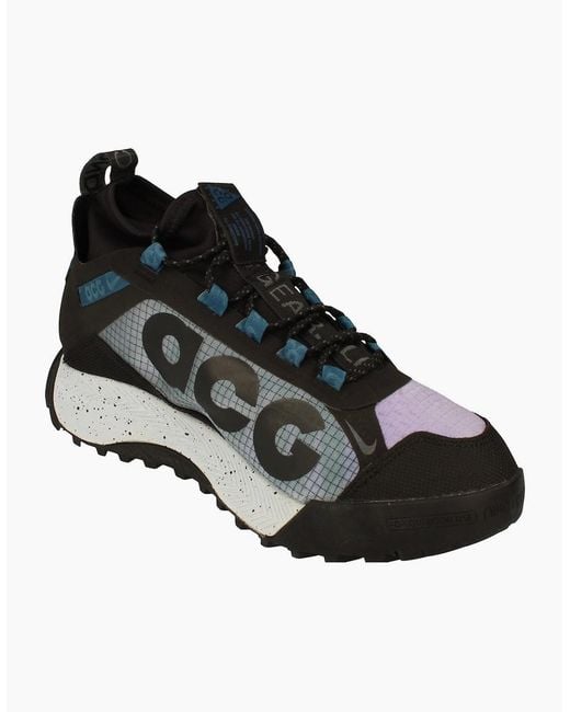 Nike Black Acg Zoom Terra Zaherra Hi Top Trainers Cq0076 500 for men