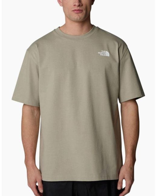 The North Face Multicolor T Shirts Nse Oversized Crew Neck Short Sleeve Cotton for men