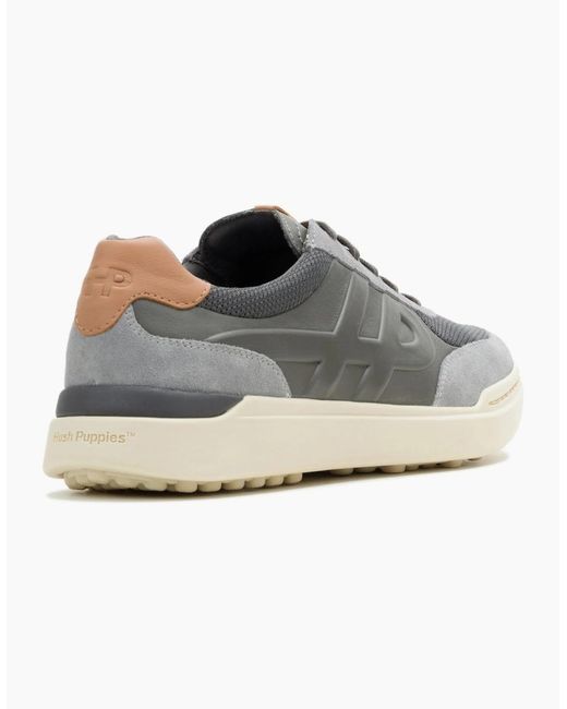 Hush Puppies Gray Wes Hp Trainers for men