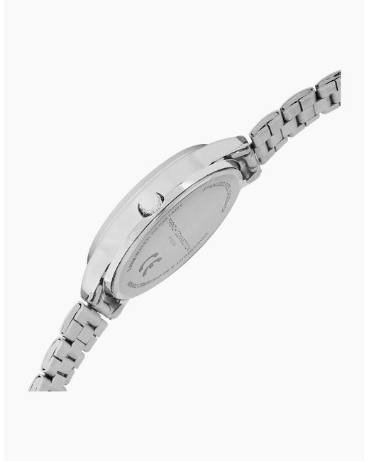 French Connection Blue Connection Case Round Shape Strap Quartz Watch for men