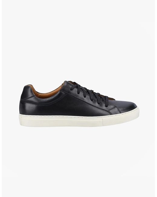 Hush Puppies Black Colton Trainers for men