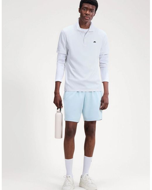 Ellesse White Edmond Polo for men