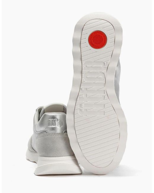 Fitflop White (Gard) (18713291) (18713291) (44311-83053) Retro-Q Ff Sneaker Size 4