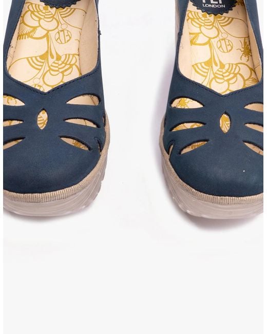 Fly London Blue Yubi480Fly Shoes