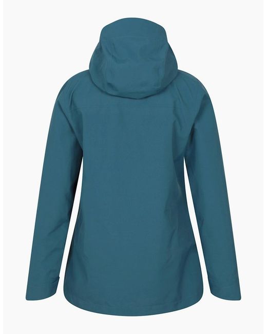 Mountain Warehouse Blue Ladies Tempest Waterproof 3 Layer Ski Jacket