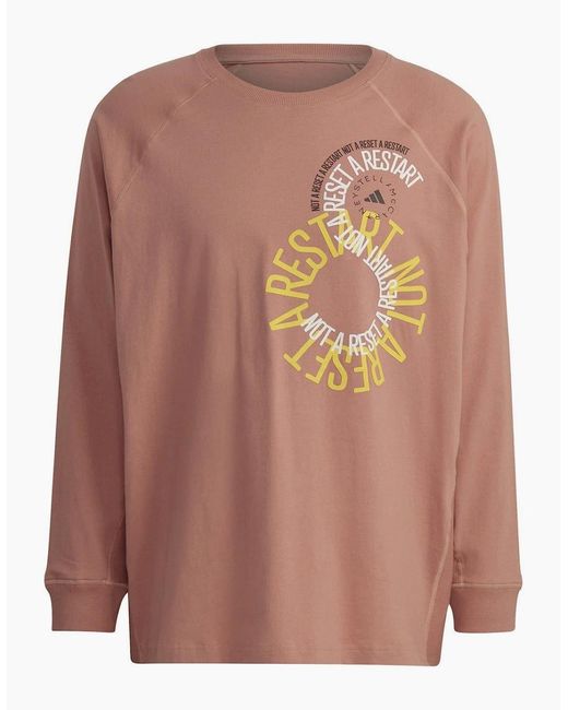 Adidas Pink Crew Neck Raglan Sleeve Jersey T-Shirt for men