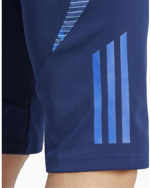 Adidas Blue Tiro24 C 1 2Pnt Football Shorts for men
