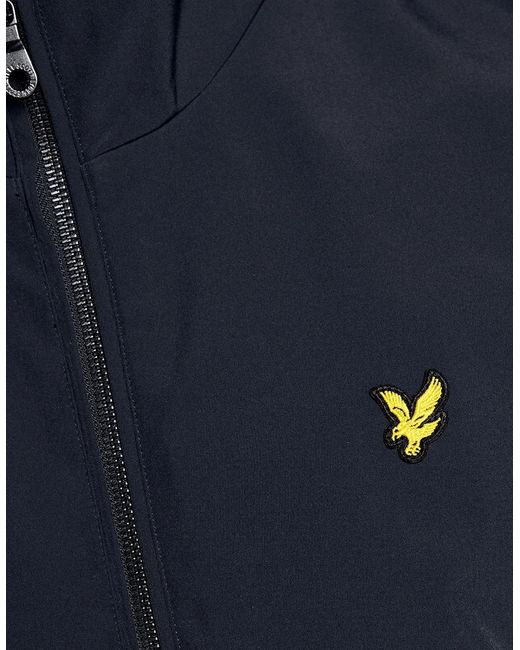 Lyle & Scott Blue Mesh-Back Softshell Gilet for men