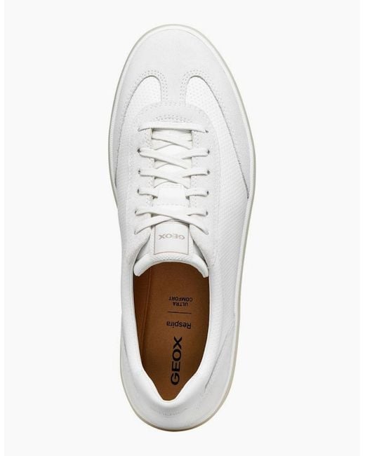 Geox White U Spherica Actif X4 Trainers for men