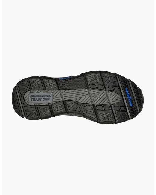 Skechers Blue Slip Ins Respected Elgin 204810 for men