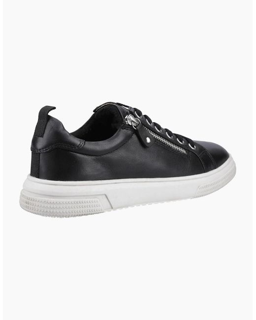 Hush Puppies Black Martha Trainers