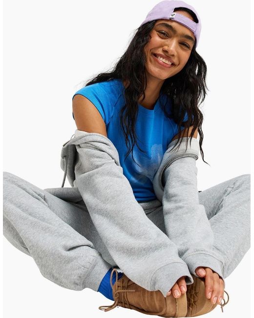 Roxy Green Surf Stoked Pant Brushed Elasticated Joggers