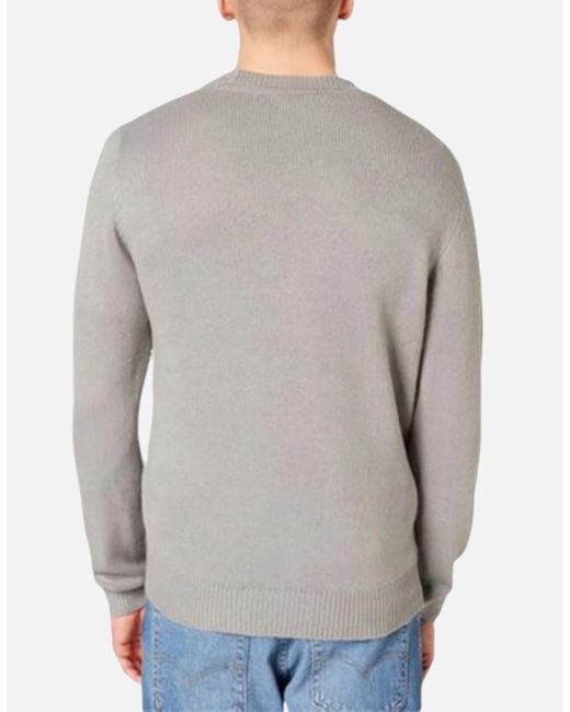 Brave Soul Gray Cardigan Long Sleeve Open Front Regular Knitted Warm Button Top
