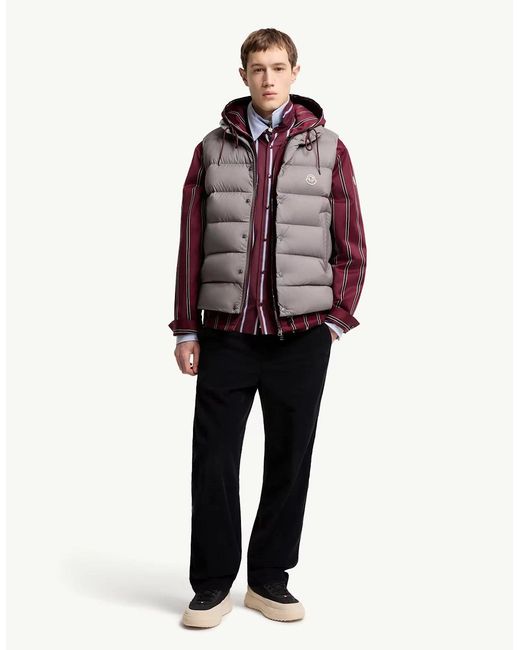 Moncler Gray Tibb Gilet for men